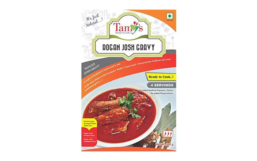 Tamy's Rogan josh Gravy    Pack  300 grams